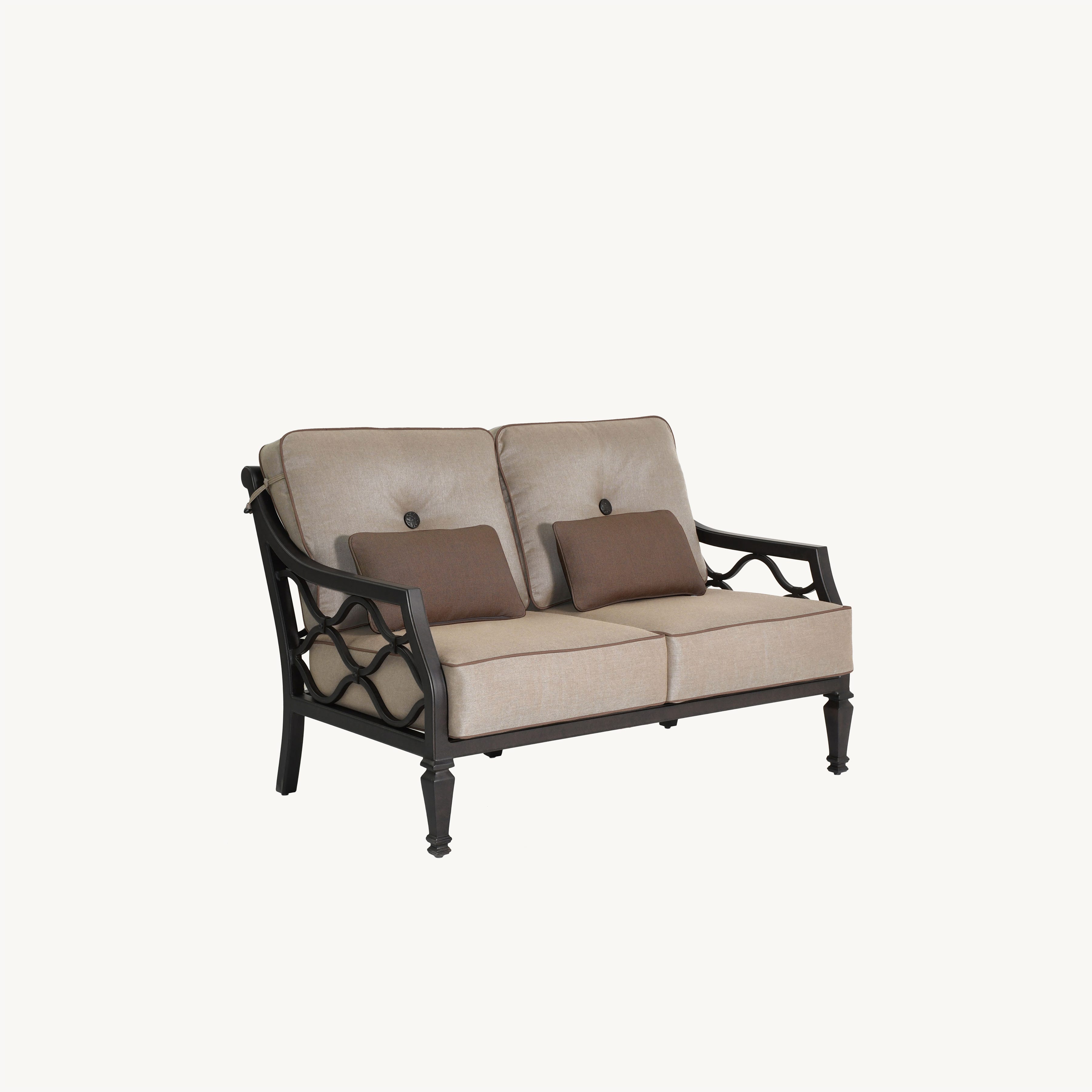 Villa Bianca Cushioned Loveseat