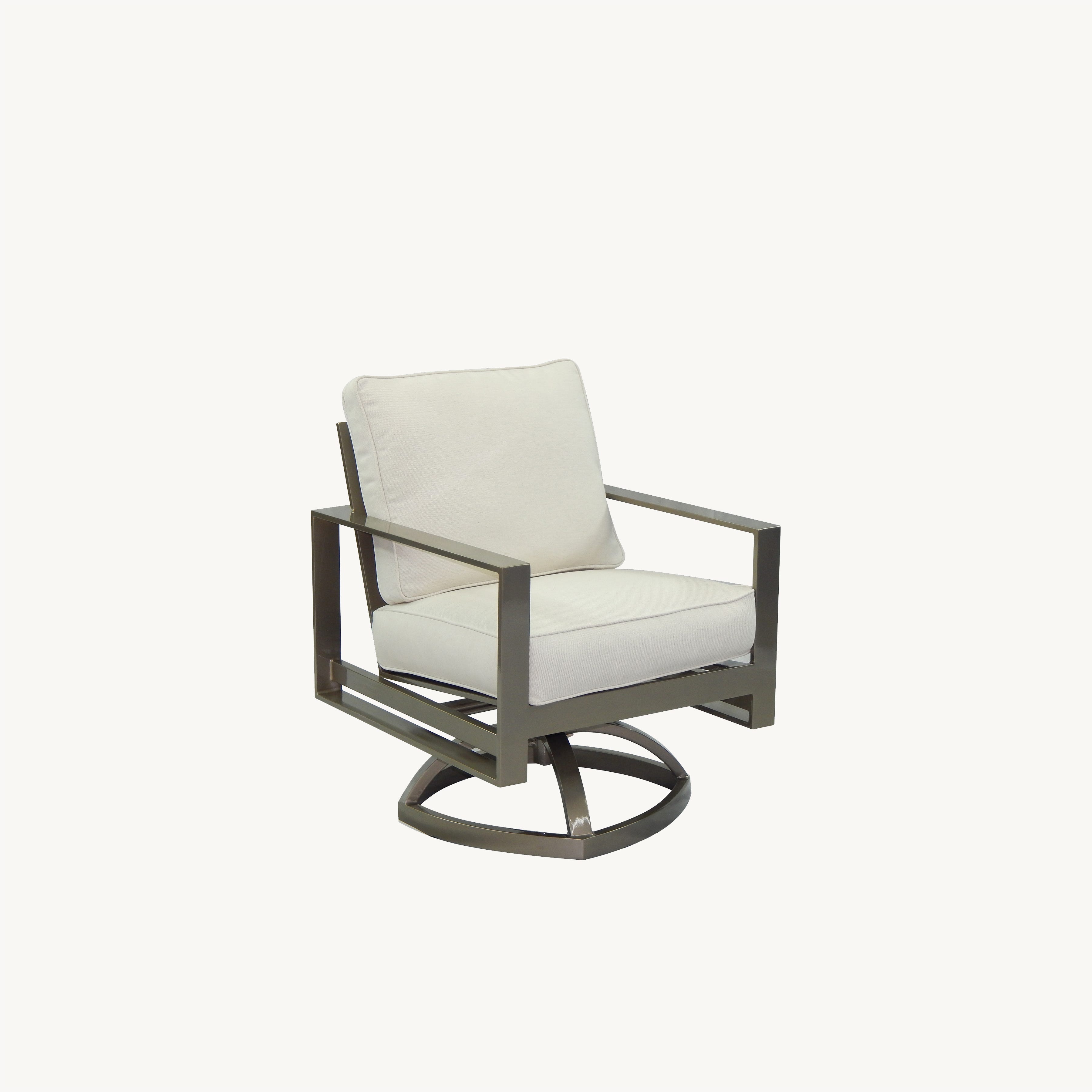 Park Place Cushioned Swivel Rocker