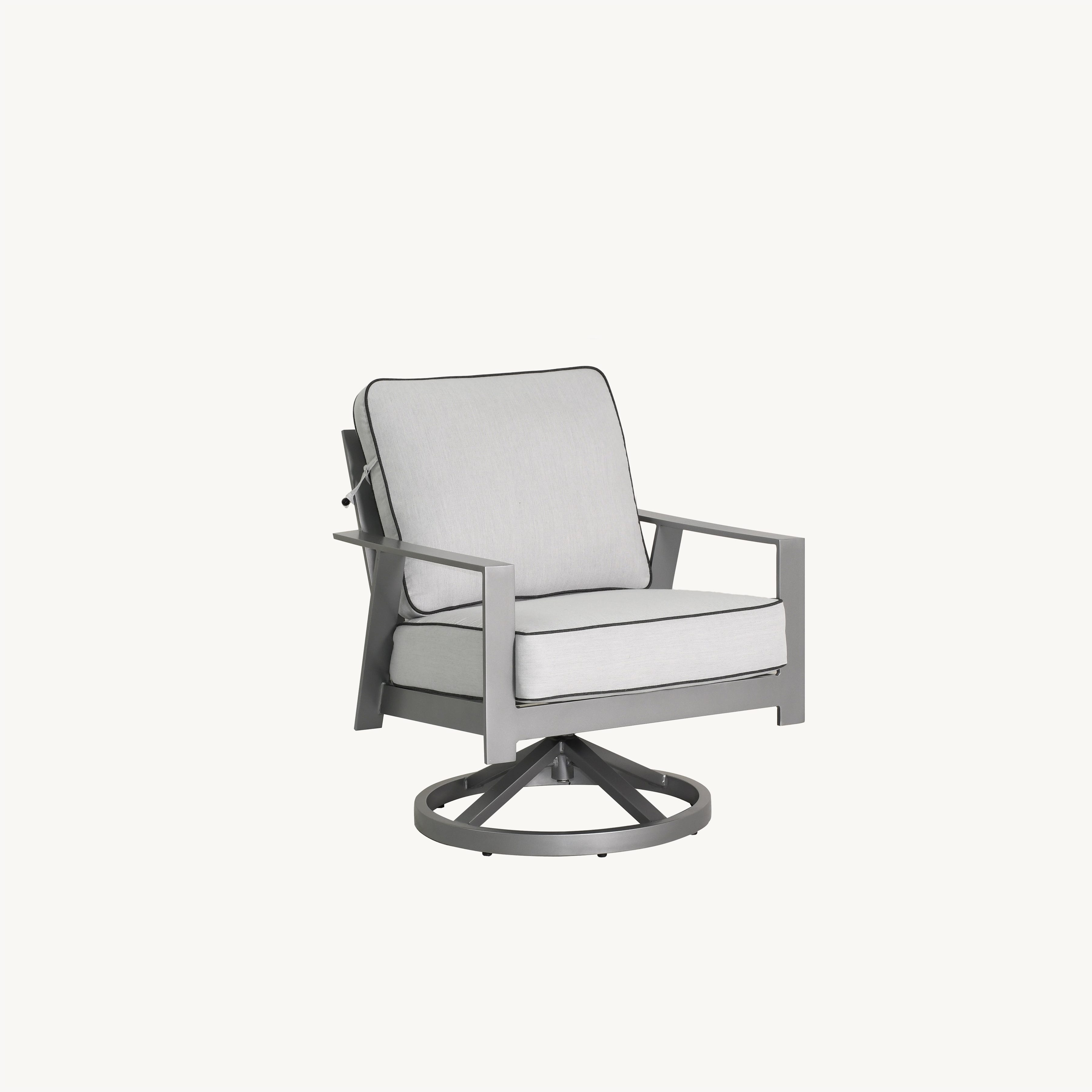 Trento Cushioned Lounge Swivel Rocker