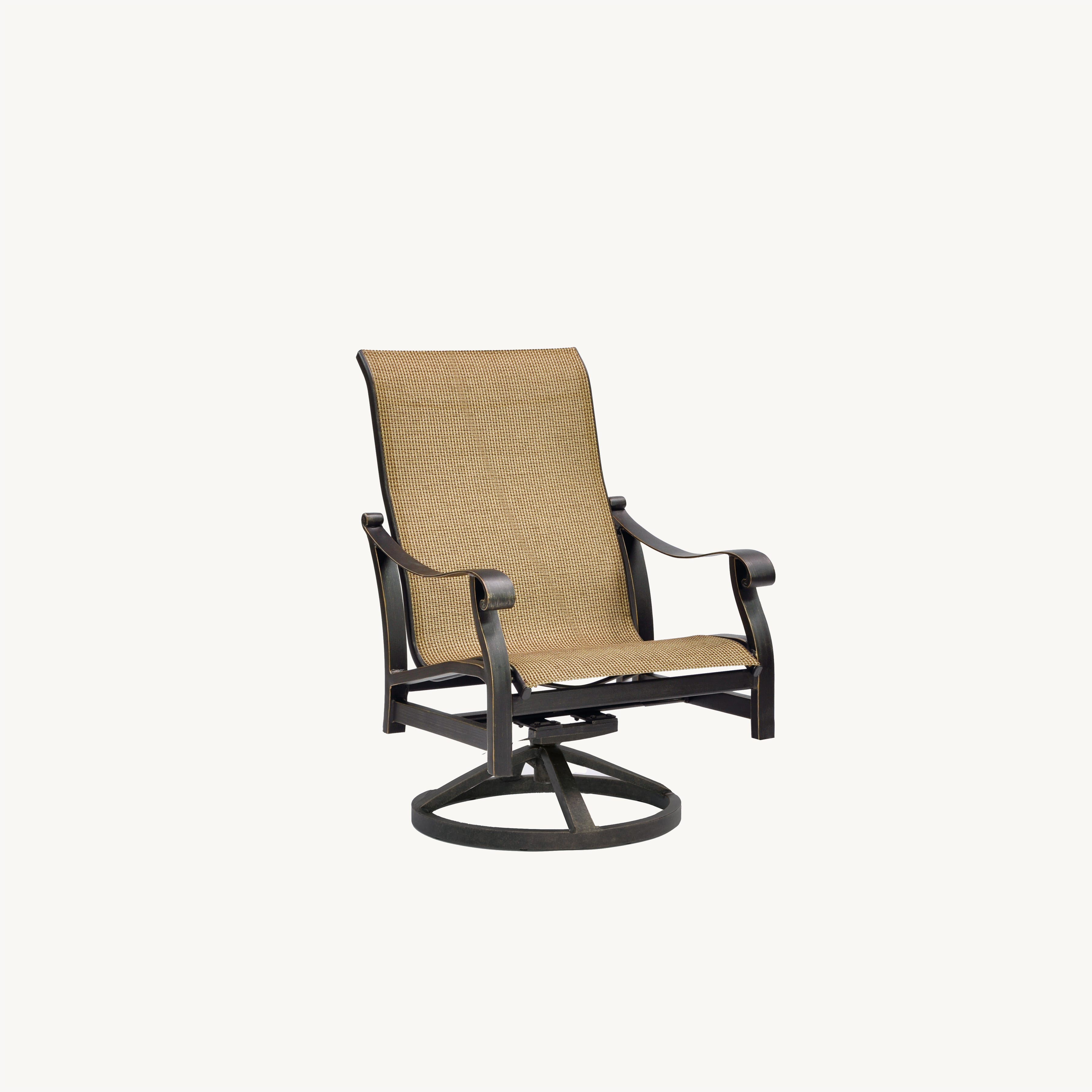 Madrid Sling Lounge Swivel Rocker