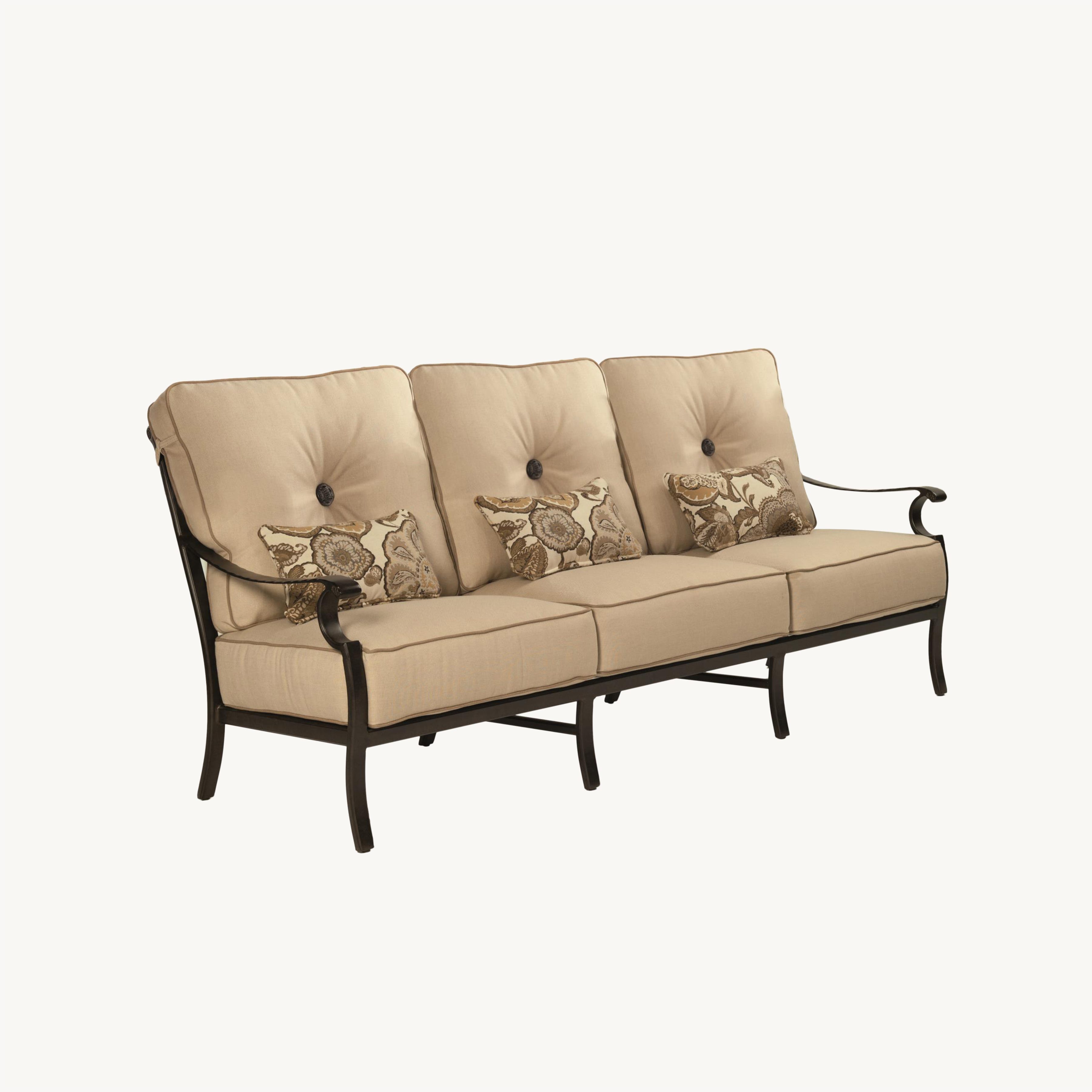 Monterey High Back Cushioned Sofa