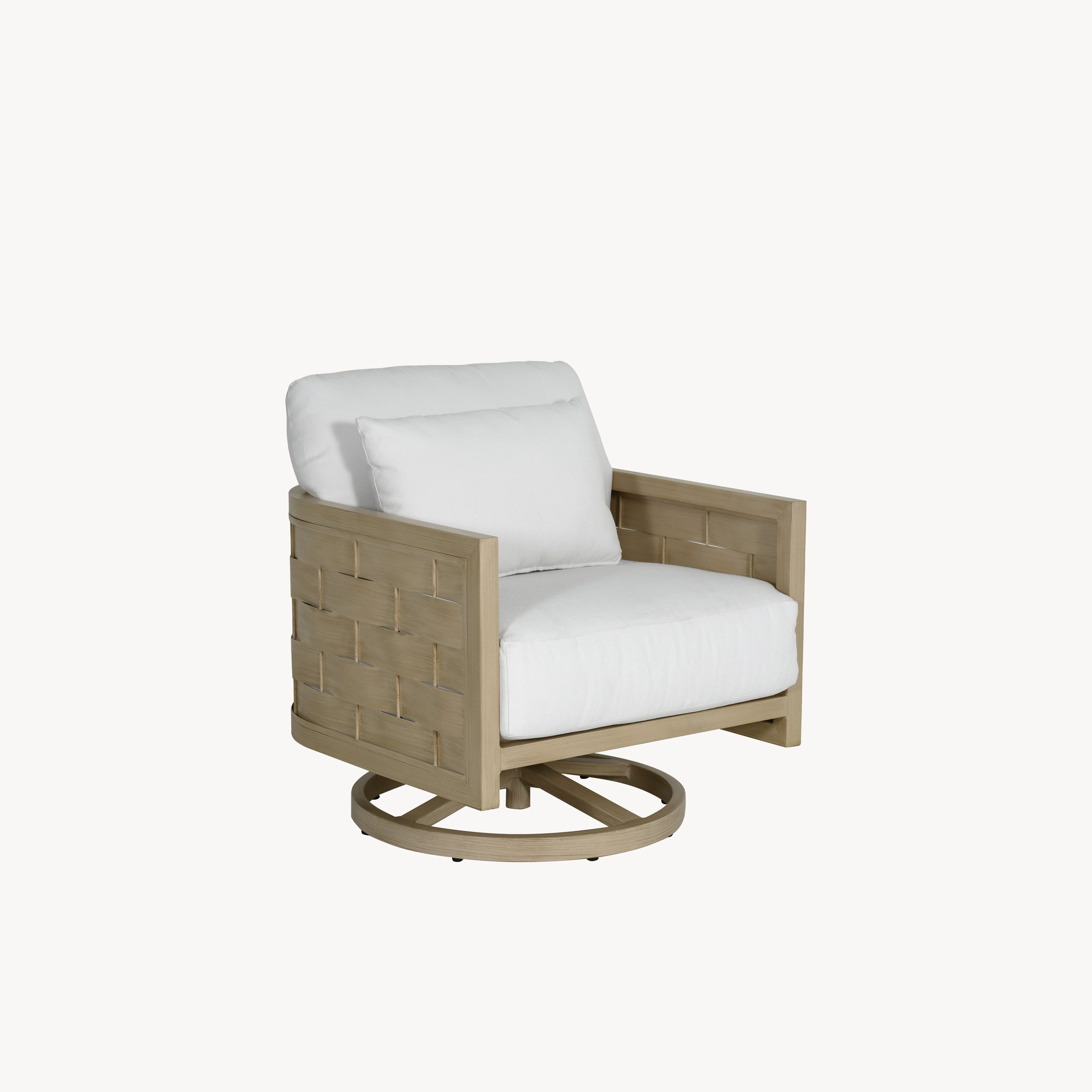 Biscayne Cushioned Lounge Swivel Rocker
