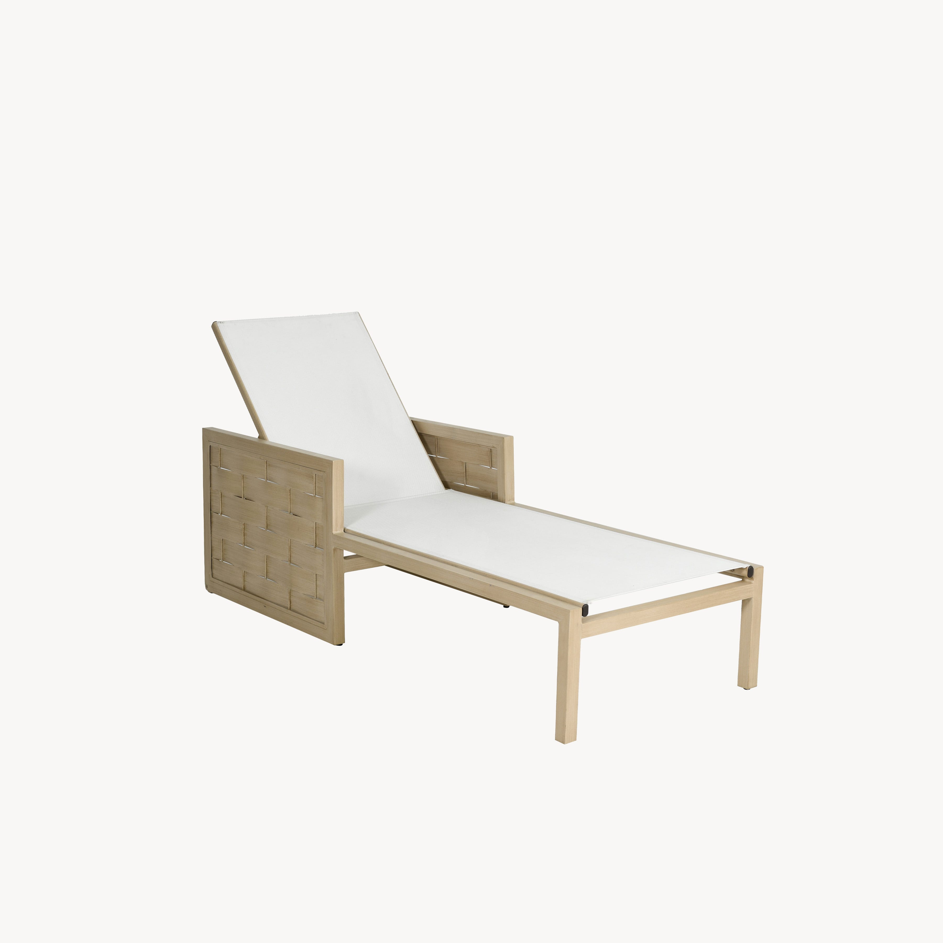 Biscayne Adjustable Sling Chaise Lounge