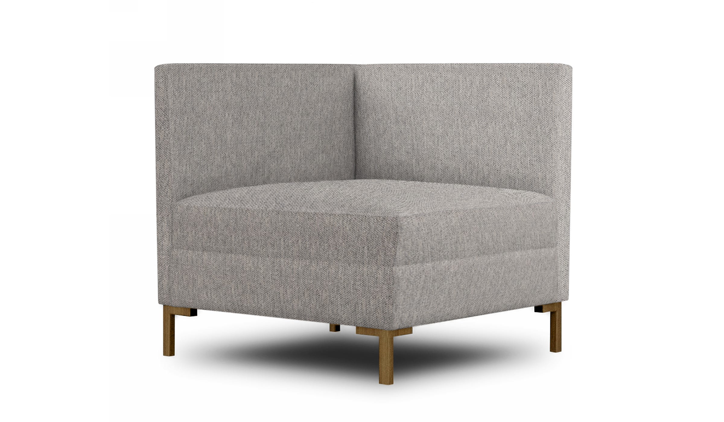 CORNER CHAISE WITH PILLOWS