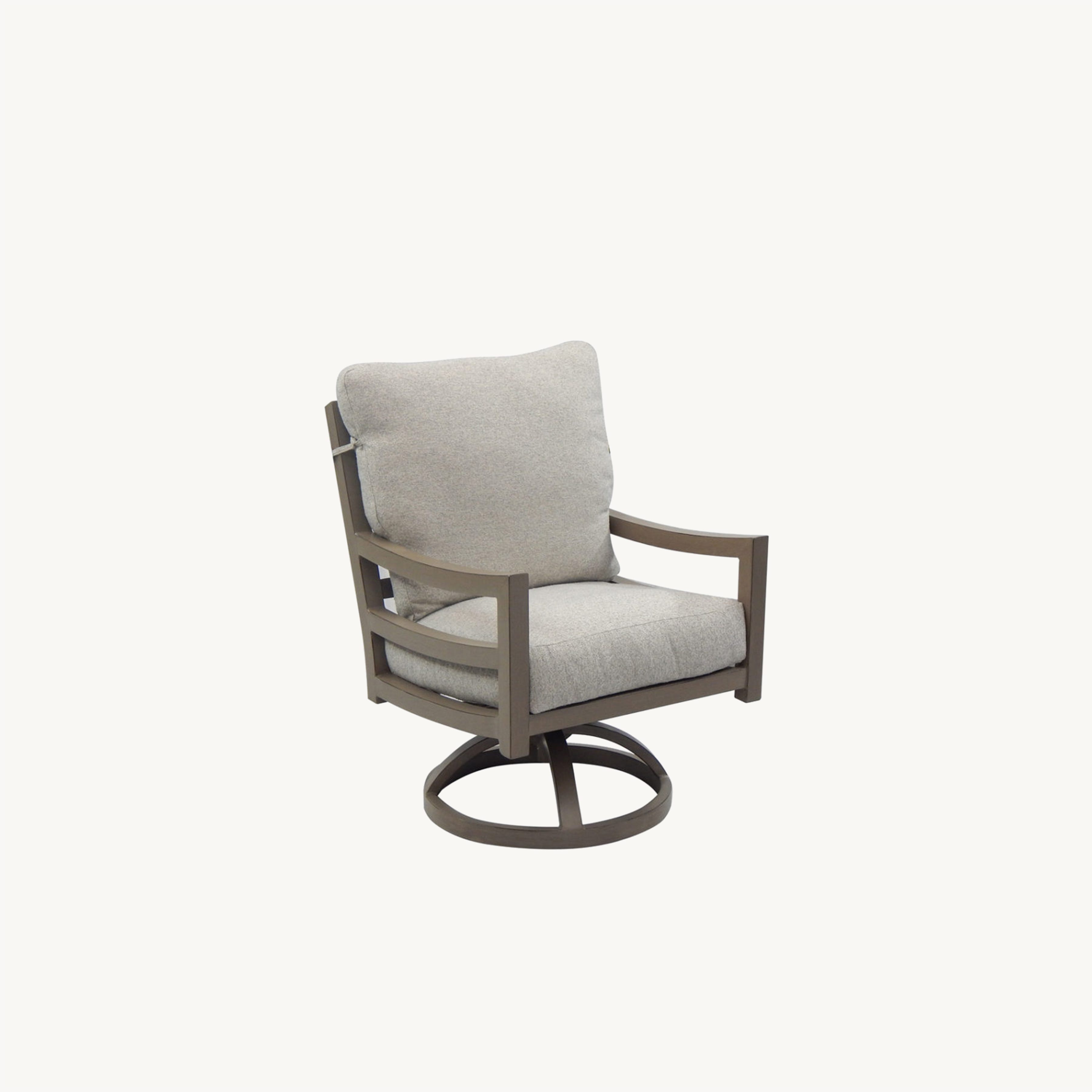 Roma Cushioned Swivel Rocker