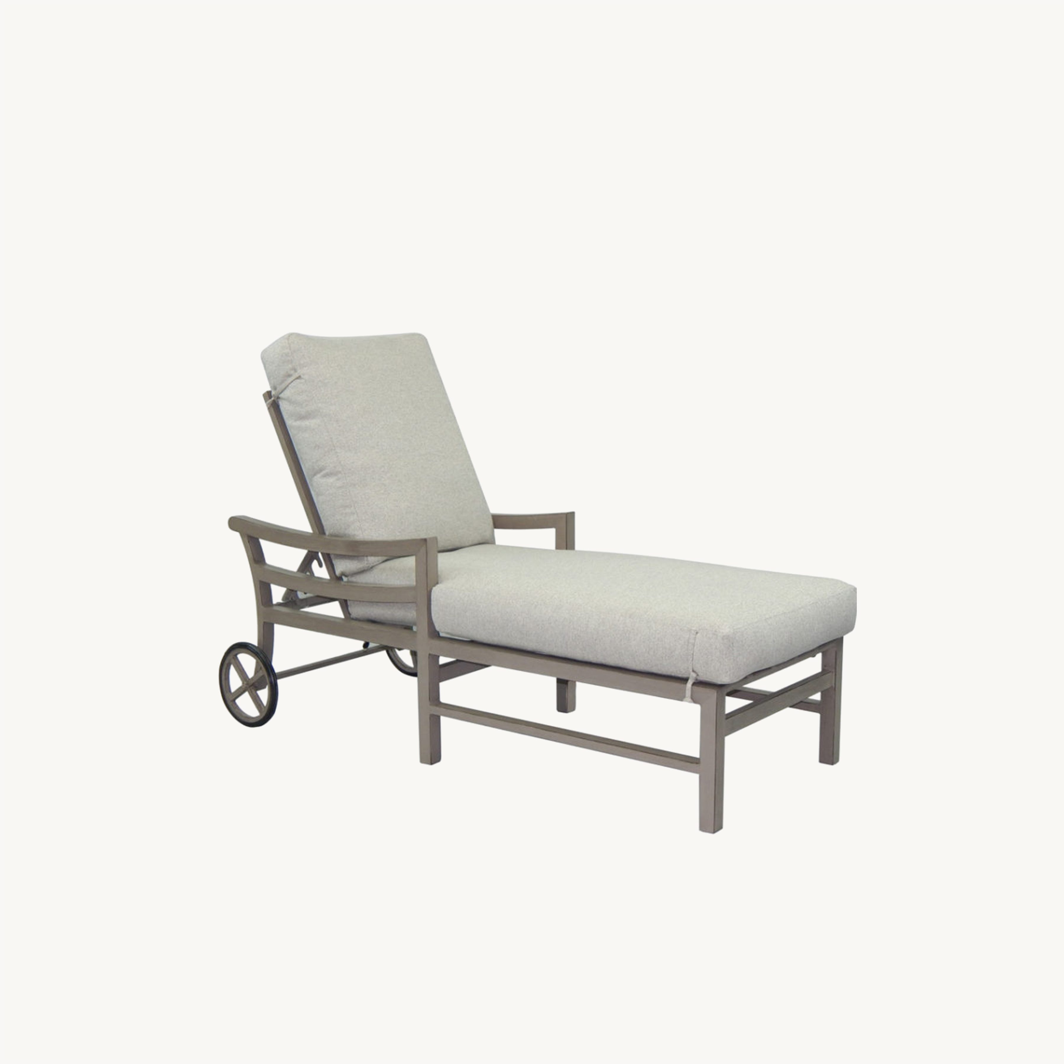 Roma Adjustable Cushioned Chaise Lounge