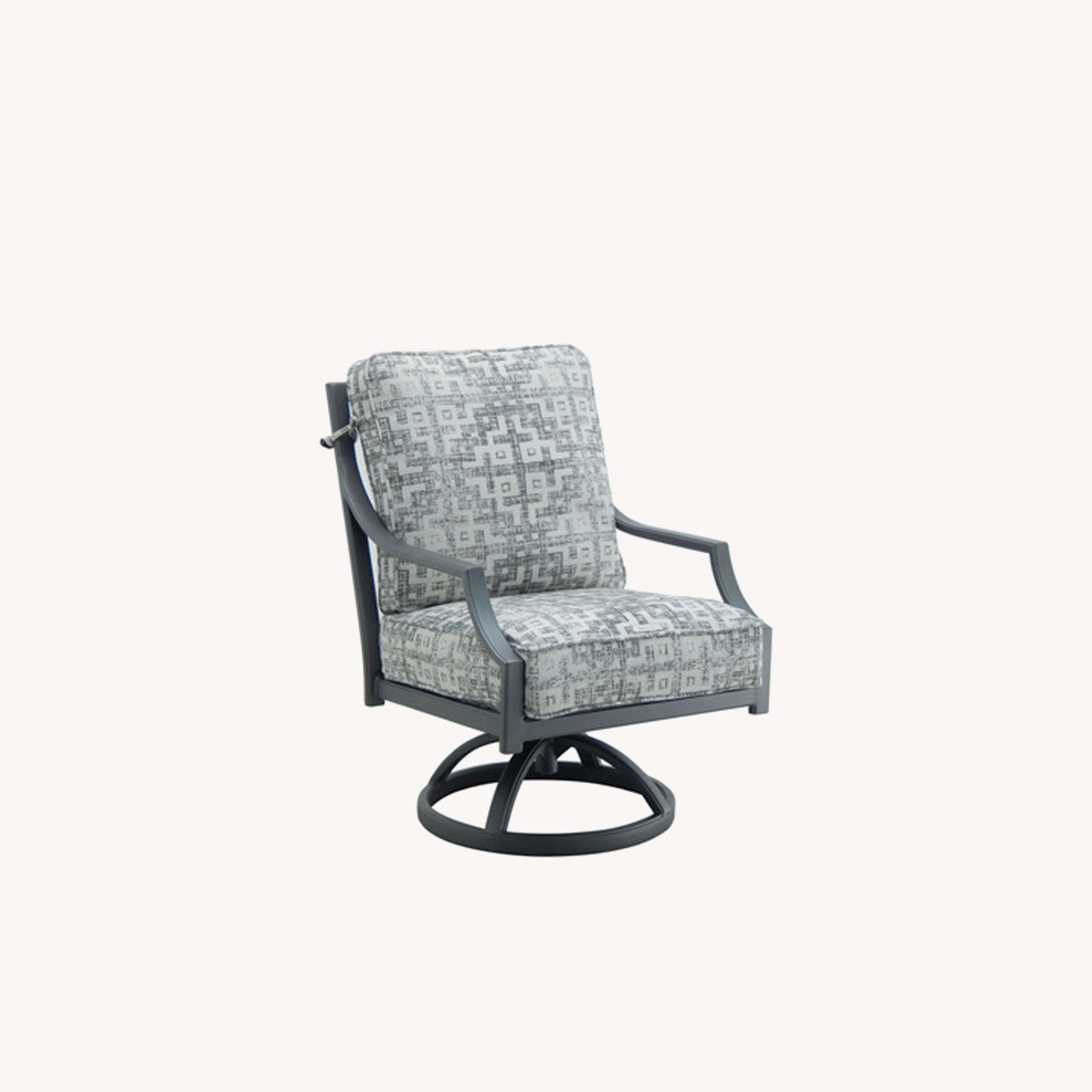 Lancaster Cushioned Swivel Rocker