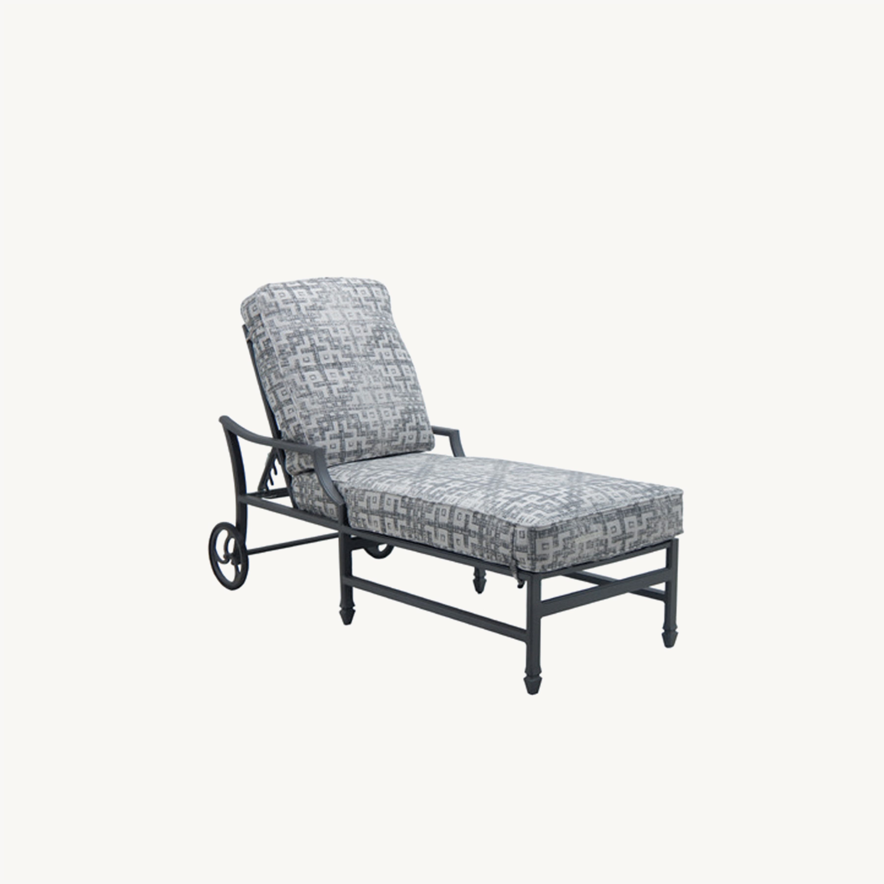 Lancaster Adjustable Cushioned Chaise Lounge