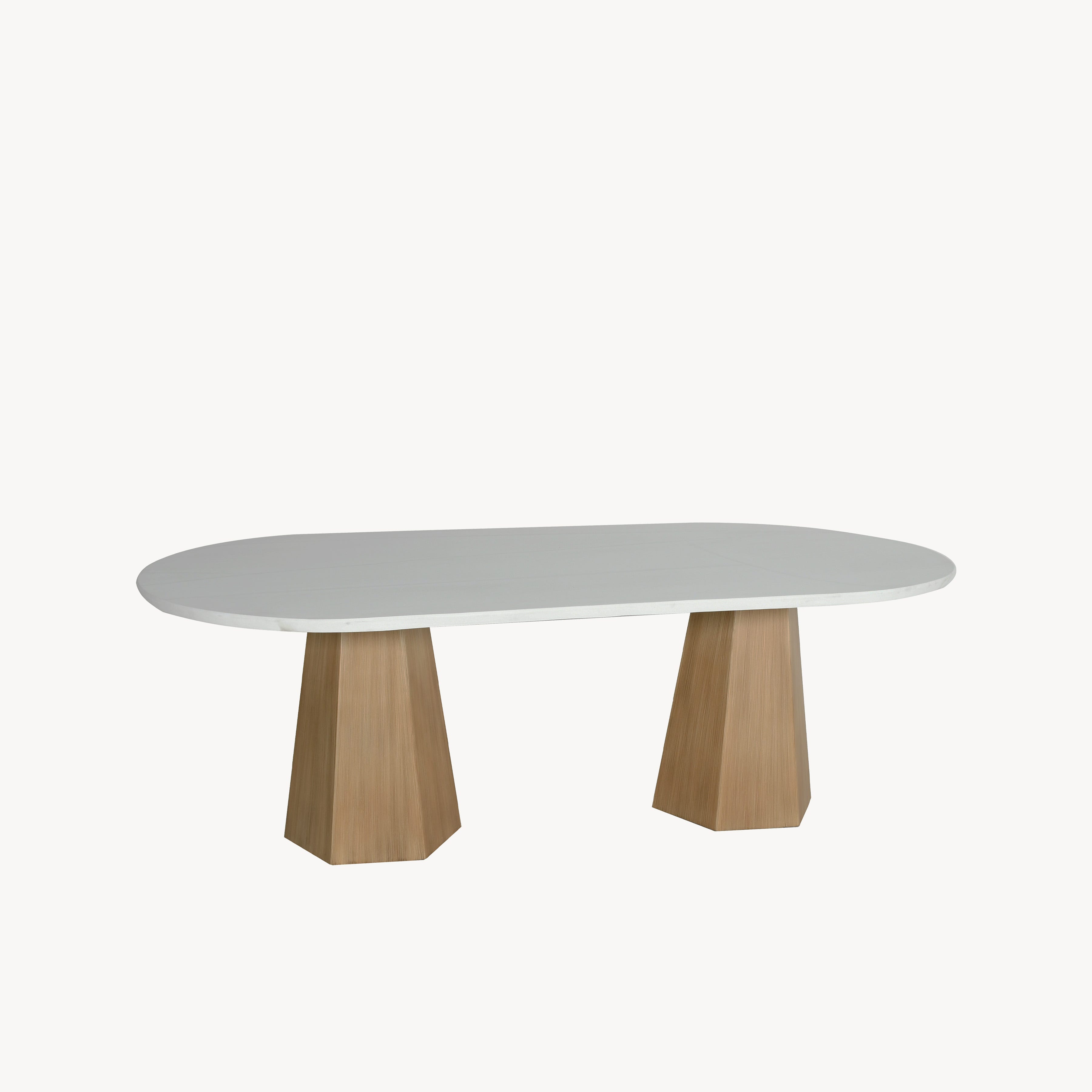 Nicoya 84" Oval Dining Table (RTA)