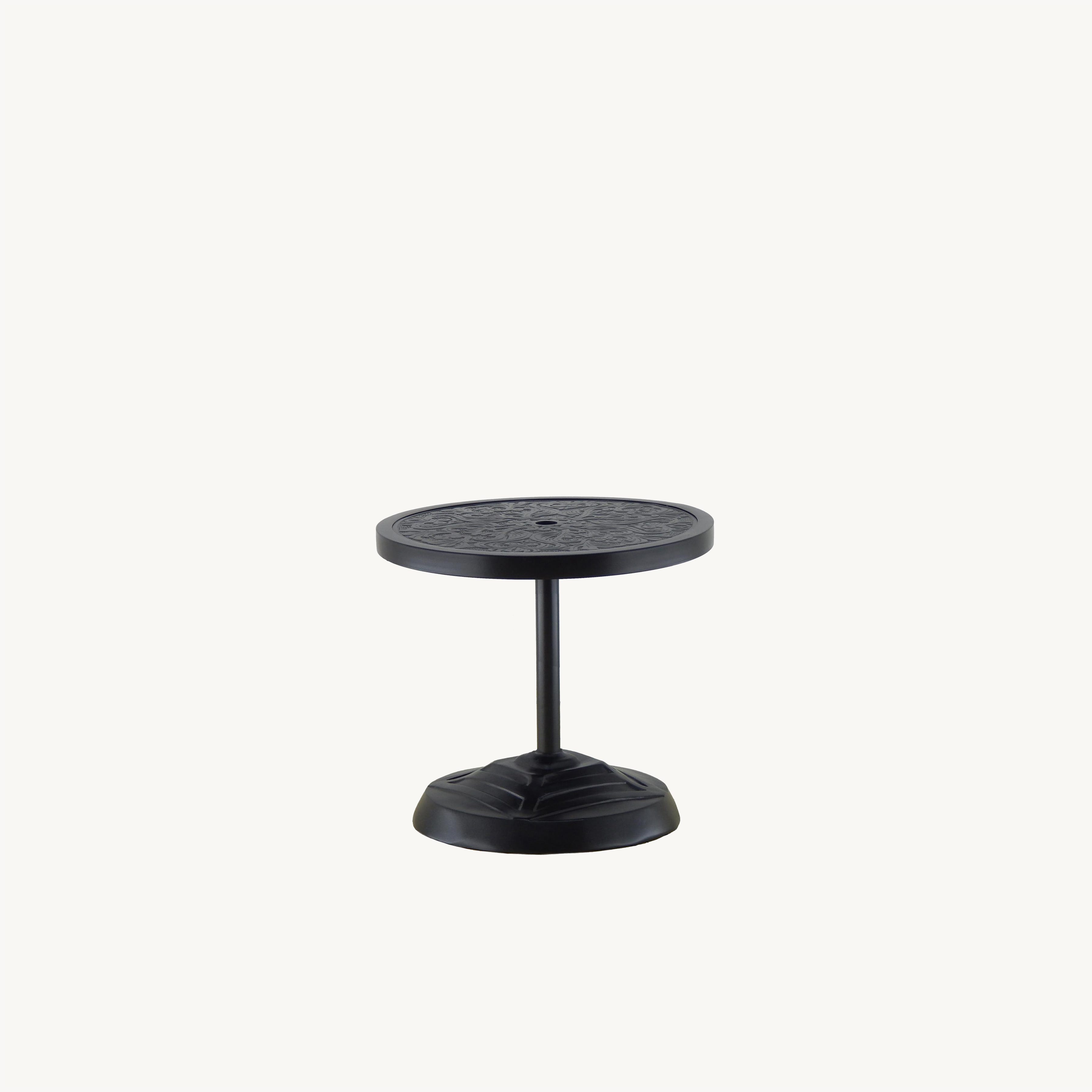 Contemporary Umbrella Base Side Table