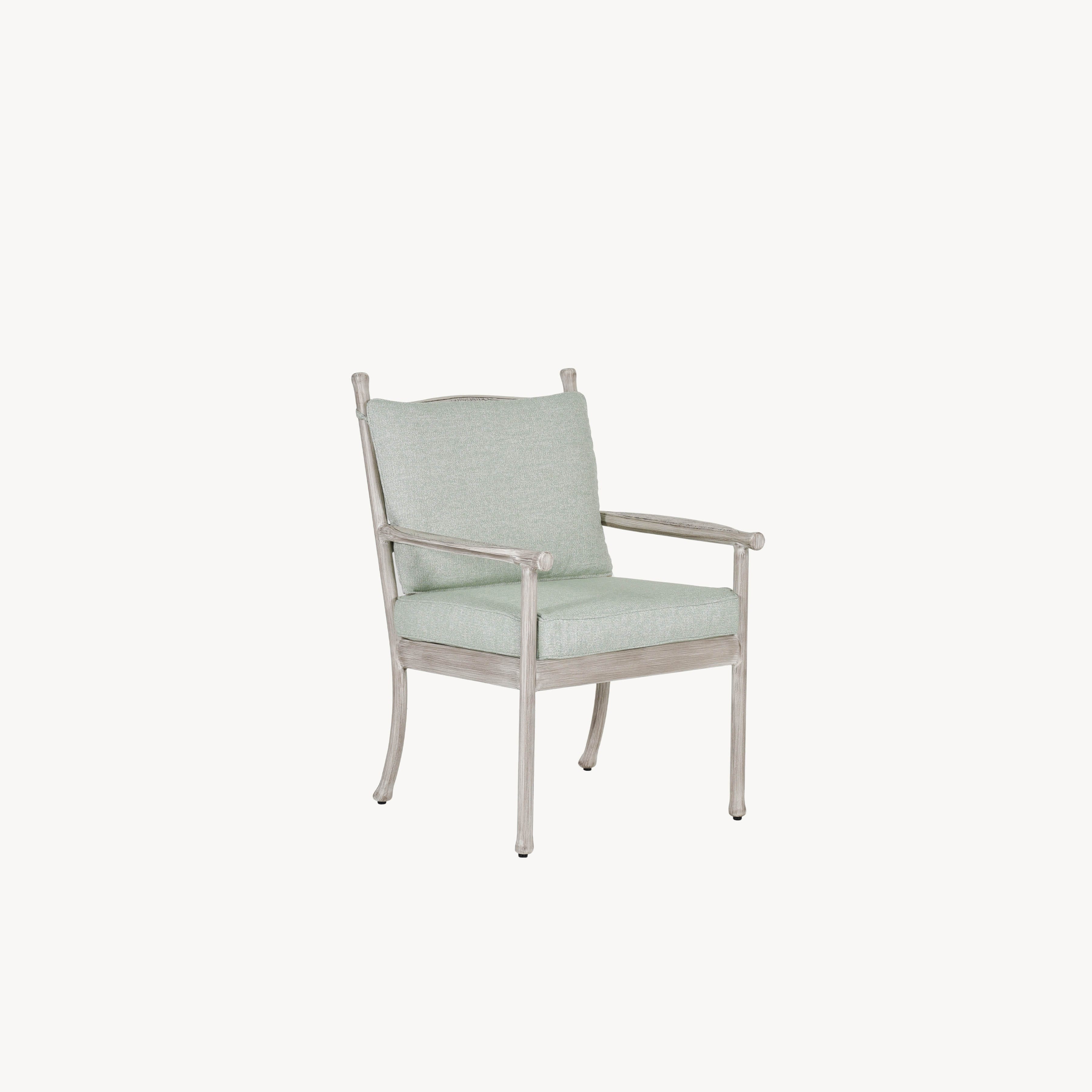Lodge Cushioned Formal Dining Chair