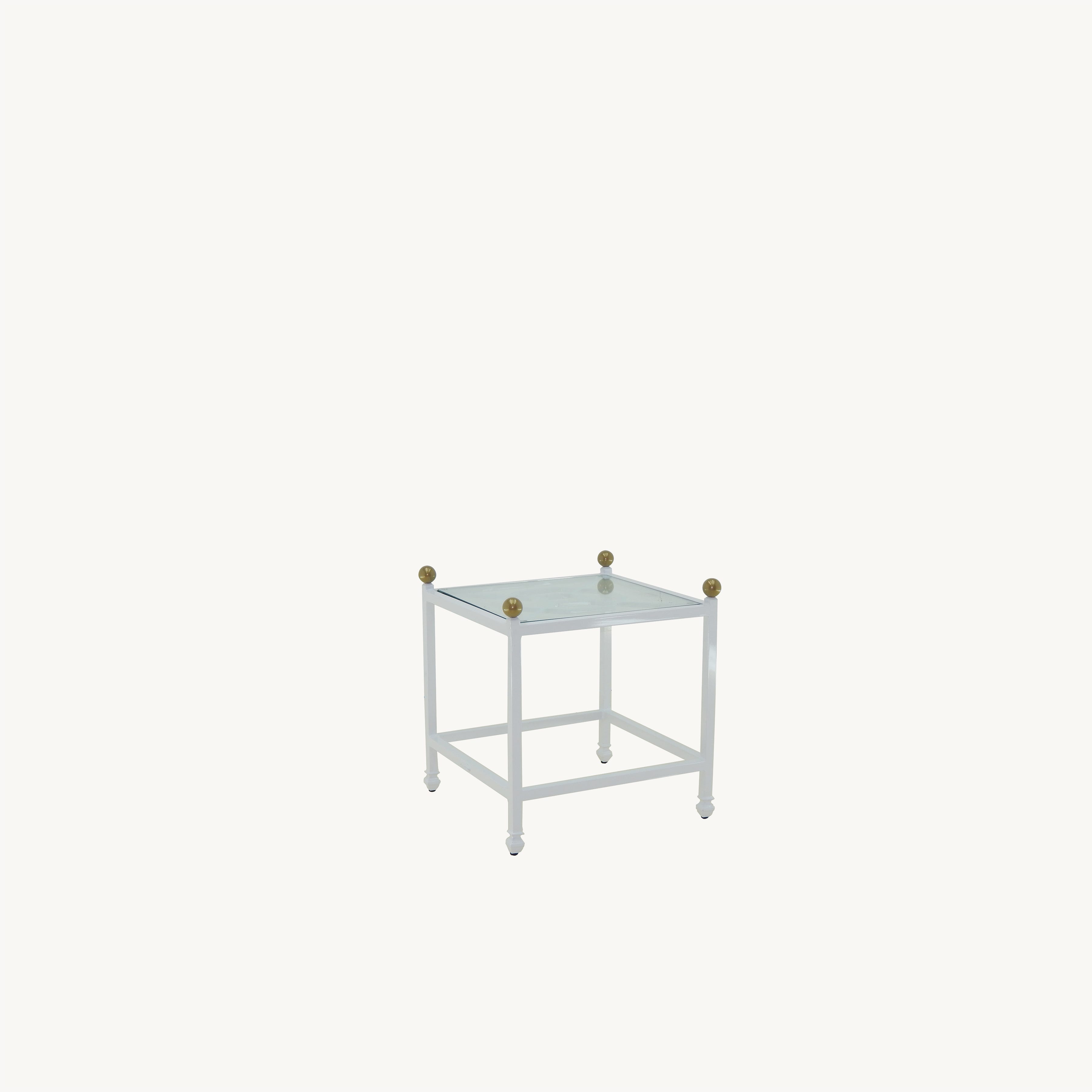 Barclay Butera 20" Square Side Table